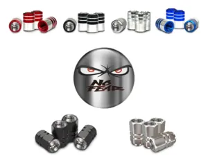 Wheel Valve Stem Covers for Bike Tuning